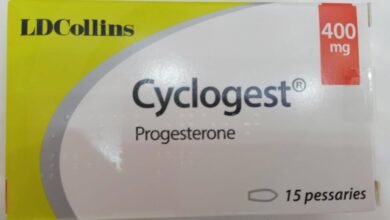 تحاميل سايكلوجست 400 لتثبيت الحمل